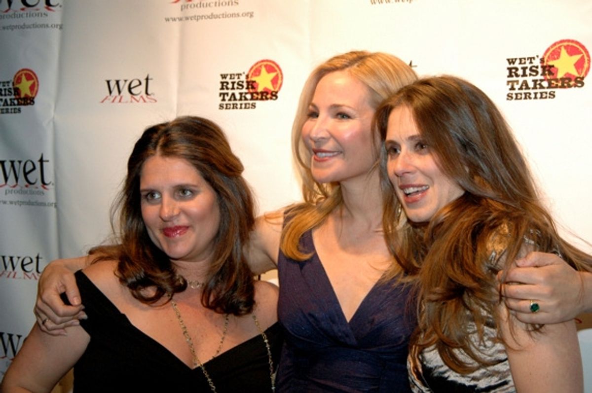 Sasha Eden, Jennifer Westfeldt, and Victoria Pettibone at 