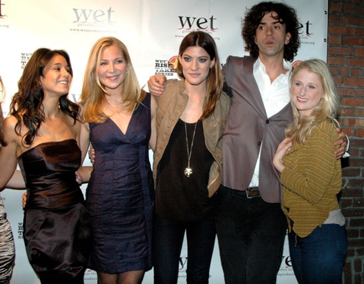 Emmanuelle Chriqui, Jennifer Westfeldt, Jennifer Carpenter, Hamish Linklater and Mamie Gummer at 
