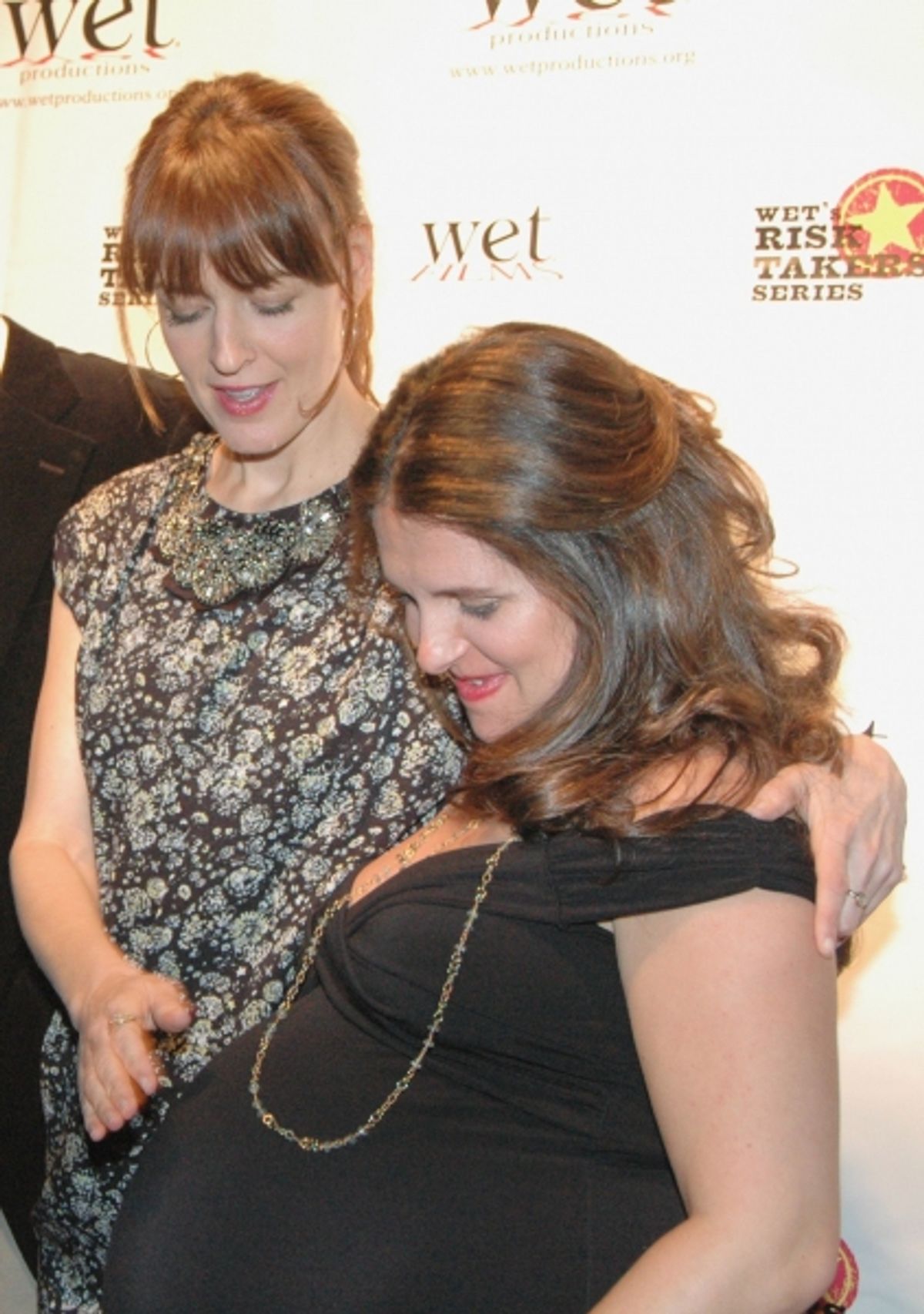 Rosemarie DeWitt and Sasha Eden at 