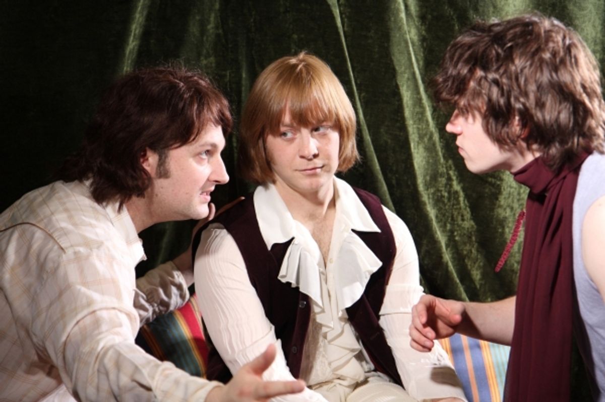 Joseph Stearns, Aaron Snook, and Nick Vidal at 