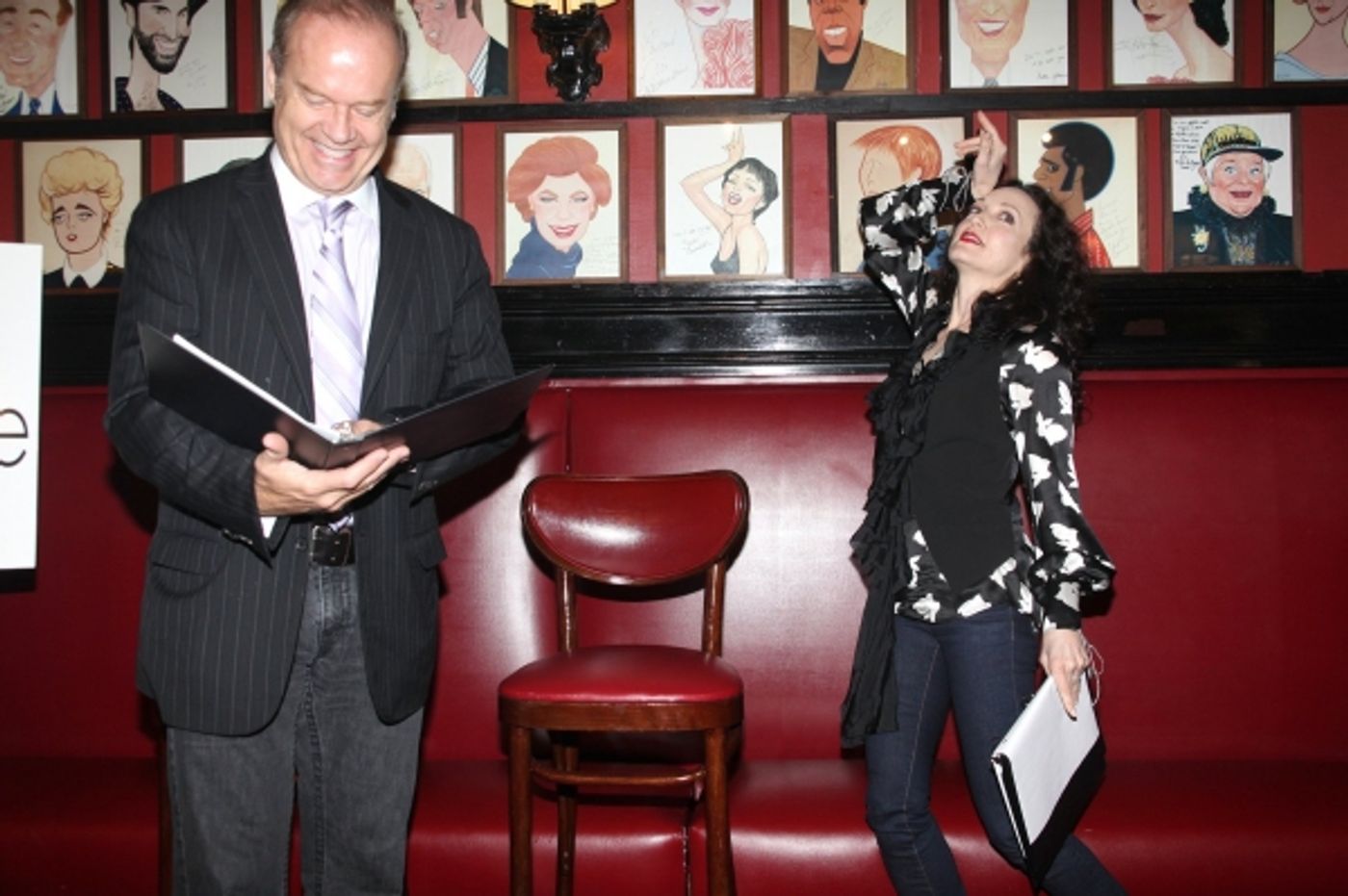 Photos: Grammer & Neuwirth Announce '09-'10 Drama League Award Nominees Photos: Grammer & Neuwirth Announce '09-'10 Drama League Award Nominees Image