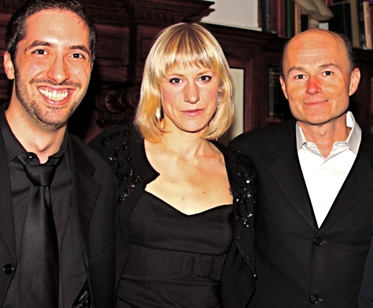 Alexander Sovronsky, Charlotte Parry & Henry Stram at 