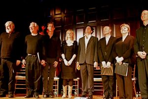 Ed Dixon, Tim Jerome, Marc Vietor, Charlotte Parry, Reg Rogers, Henry Stram, Nora Che Photo