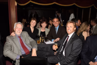 Worth & Nancy Howe, Harriet & Scott Mauro with Doug Brown Photo