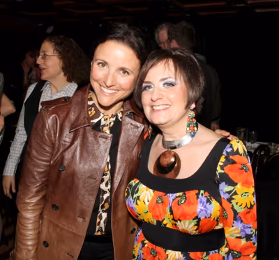 Julia Louis-Dreyfus and Shelly Goldstein Photo