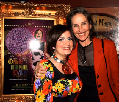 Shelly Goldstein and Andrea Marcovicci Photo