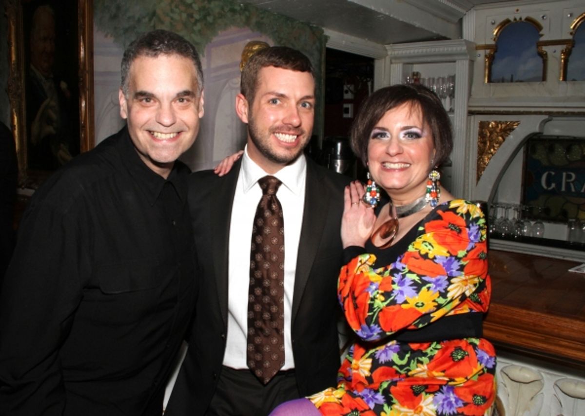 Scott Harlan, Matt Patton and Shelly Goldstein at 