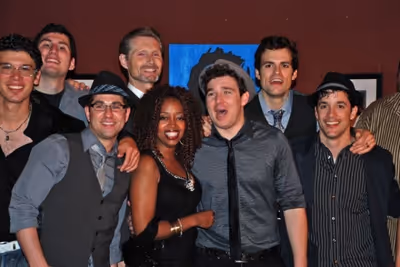 Cast members (left to right) Manuel Romero, Jack Bartlett, Darrin Glesser, Bill Lewis Photo