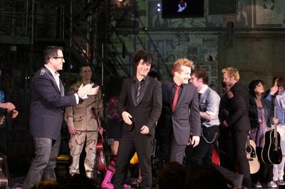 Michael Mayer, Billie Joe Armstrong, Tre Cool and Mike Dirnt Photo