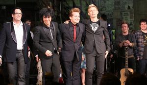 Michael Mayer, Billie Joe Armstrong, Tre Cool and Mike Dirnt @ BroadwayWorld Michael Mayer, Billie Joe Armstrong, Tre Cool and Mike Dirnt Photo