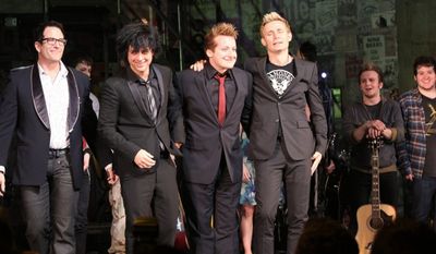 Michael Mayer, Billie Joe Armstrong, Tre Cool and Mike Dirnt Photo