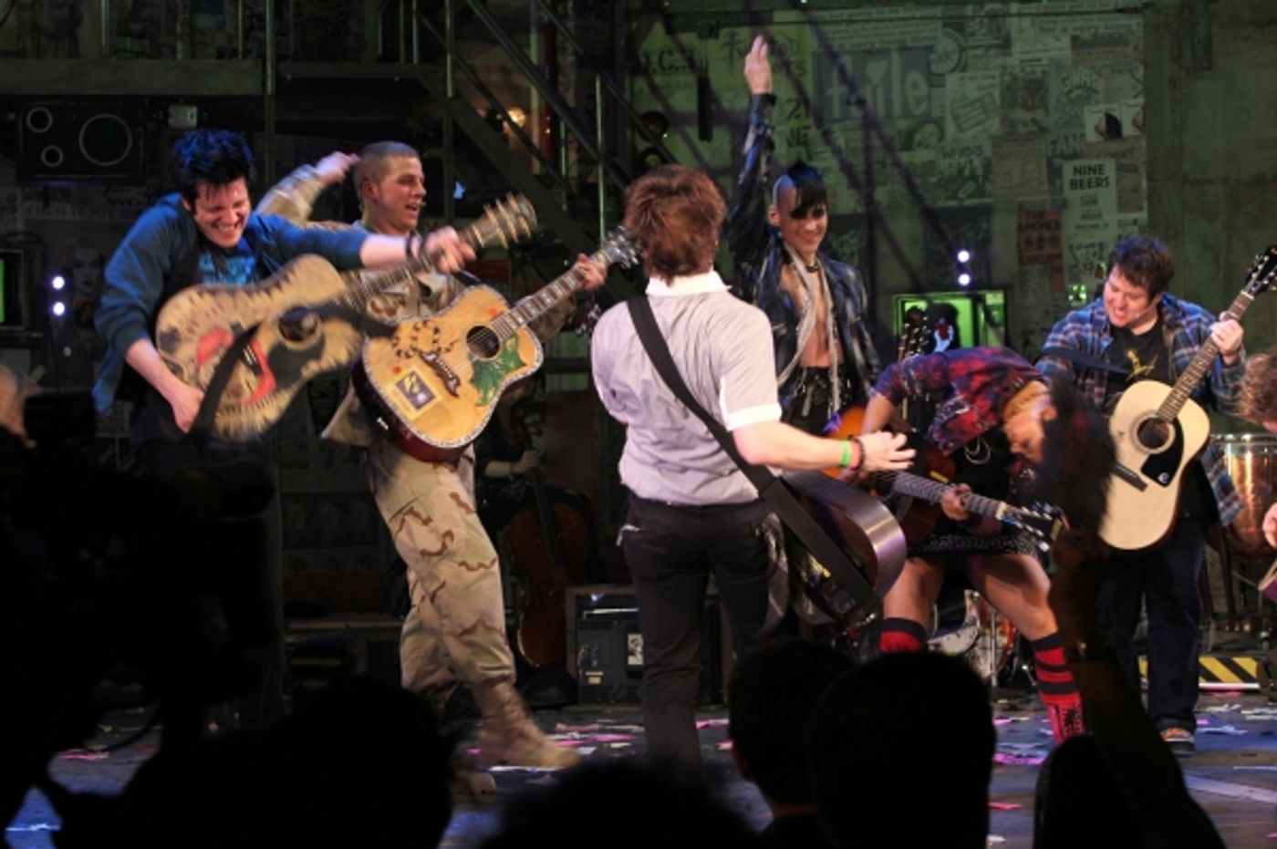 Photo Coverage: AMERICAN IDIOT Opening Night Curtain Call! Photo Coverage: AMERICAN IDIOT Opening Night Curtain Call! Image