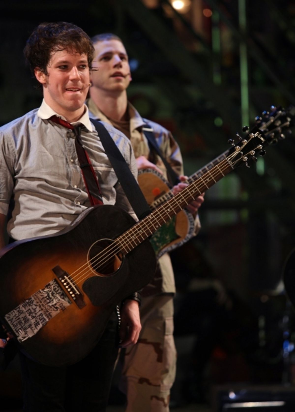 John Gallagher Jr. and Stark Sands at 