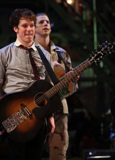 John Gallagher Jr. and Stark Sands Photo