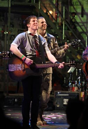 John Gallagher Jr. and Stark Sands @ BroadwayWorld John Gallagher Jr. and Stark Sands Photo