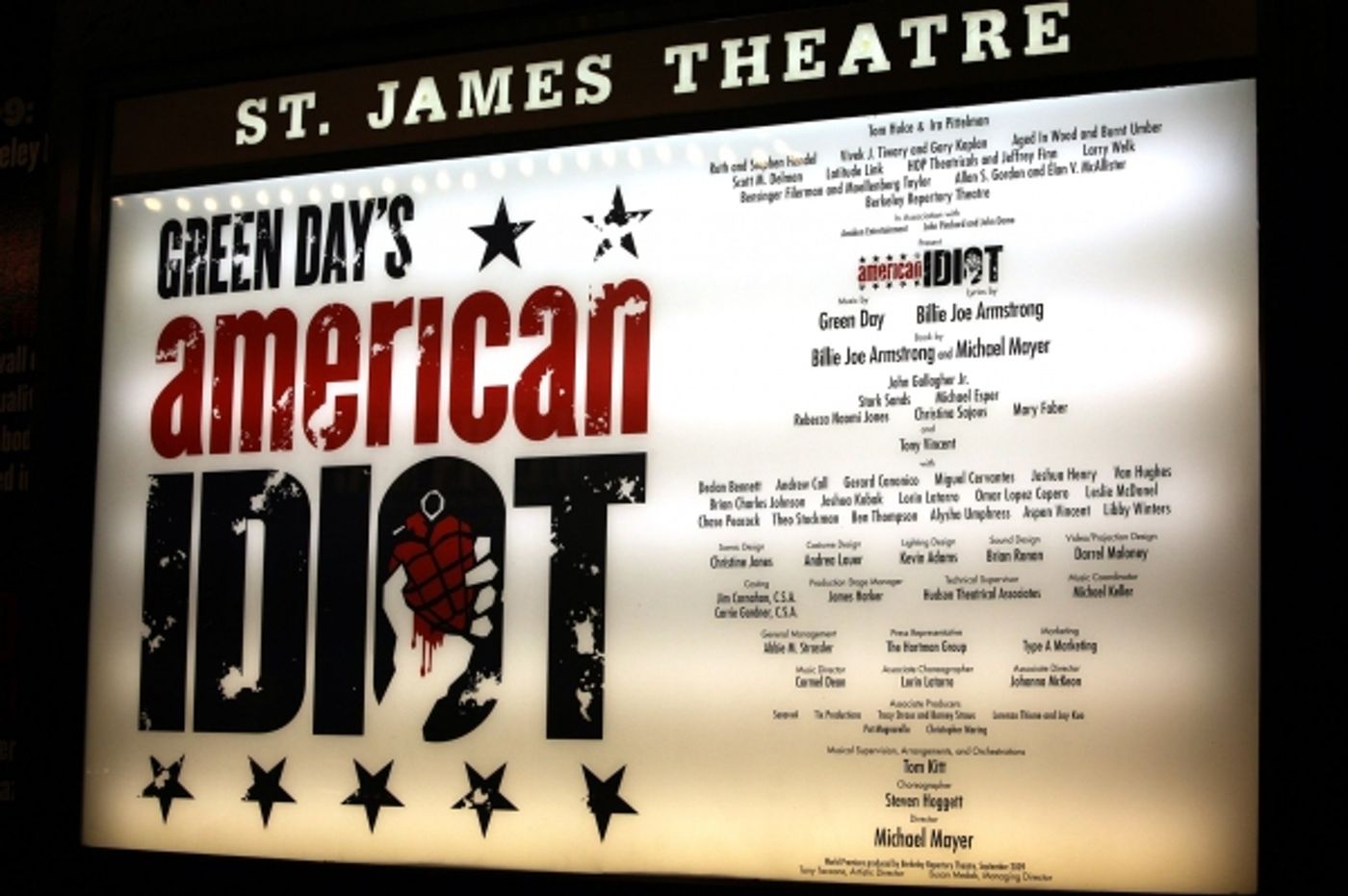 Photo Coverage: AMERICAN IDIOT Opening Night Curtain Call! Photo Coverage: AMERICAN IDIOT Opening Night Curtain Call! Image