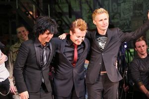 Billie Joe Armstrong, Tre Cool and Mike Dirnt @ BroadwayWorld Billie Joe Armstrong, Tre Cool and Mike Dirnt Photo