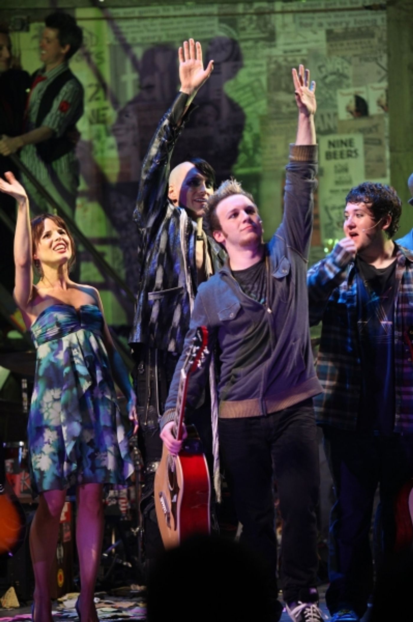 Photo Coverage: AMERICAN IDIOT Opening Night Curtain Call! Photo Coverage: AMERICAN IDIOT Opening Night Curtain Call! Image