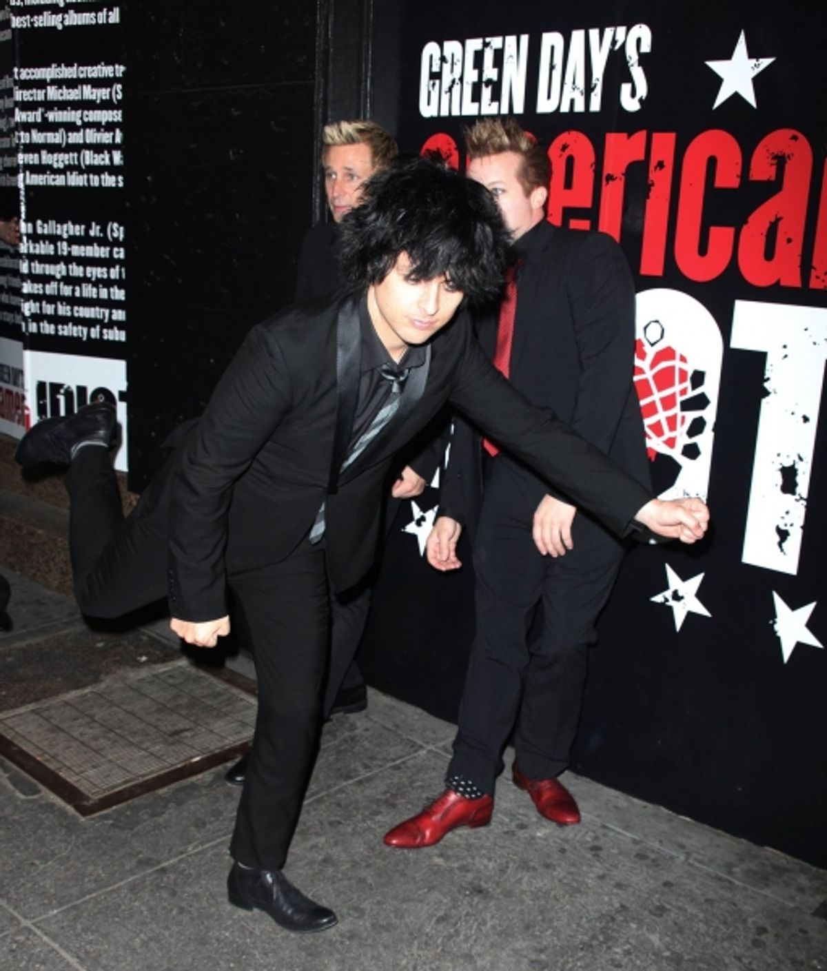 Mike Dirnt, Billie Joe Armstrong, Tre Cool of Green Day at 