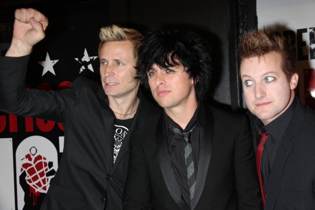Mike Dirnt, Billie Joe Armstrong, Tre Cool of Green Day at 