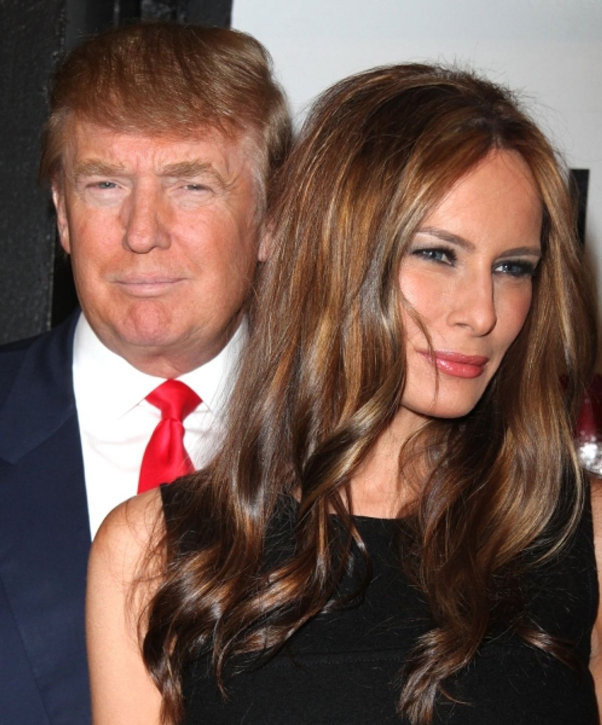 Donald Trump and Melania Trump at 