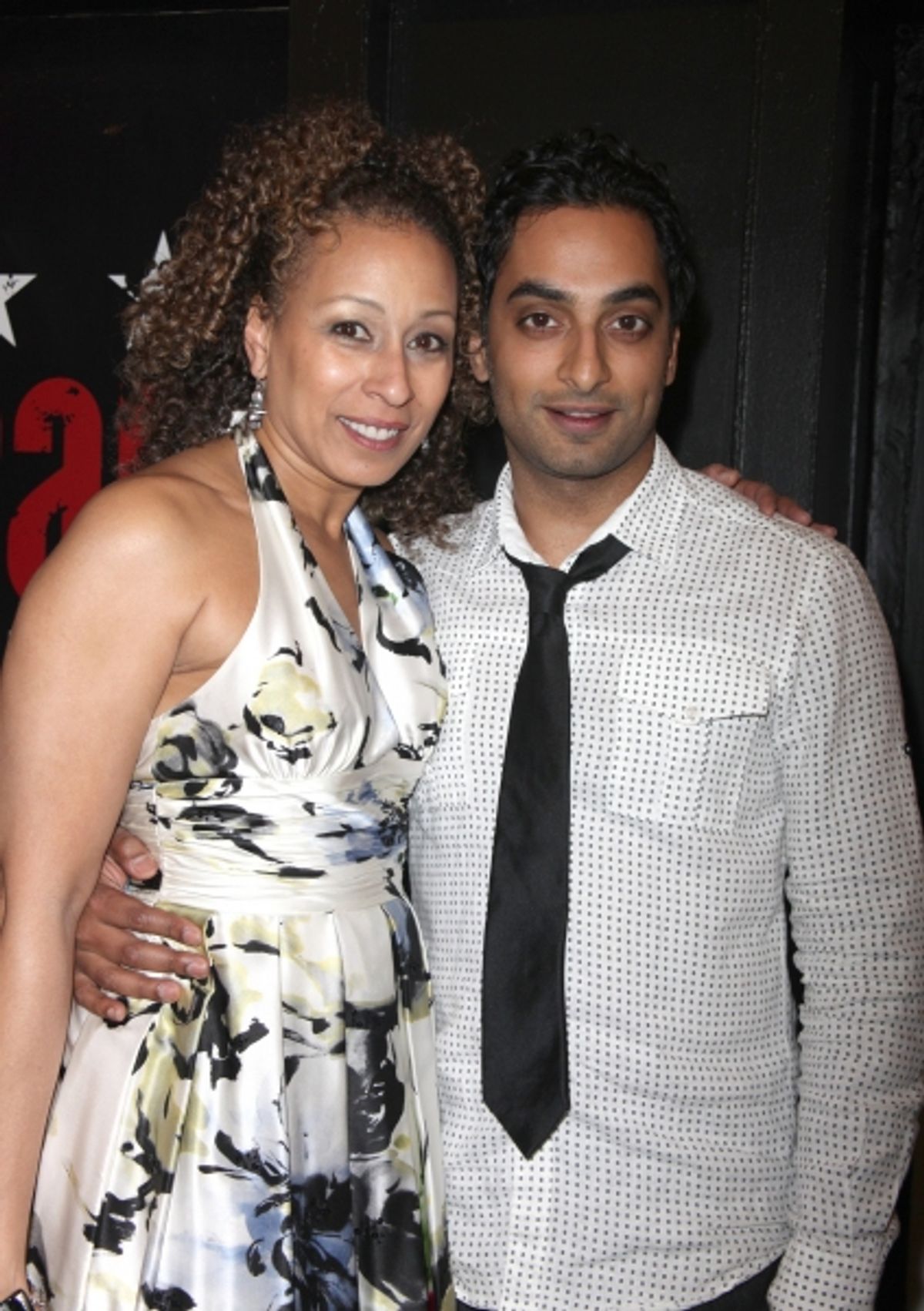 Tamara Tunie & guest at 