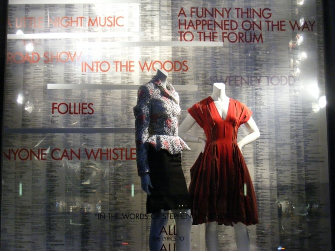 Photo Coverage: Bergdorf Goodman Honors Sondheim with Window Displays  Image