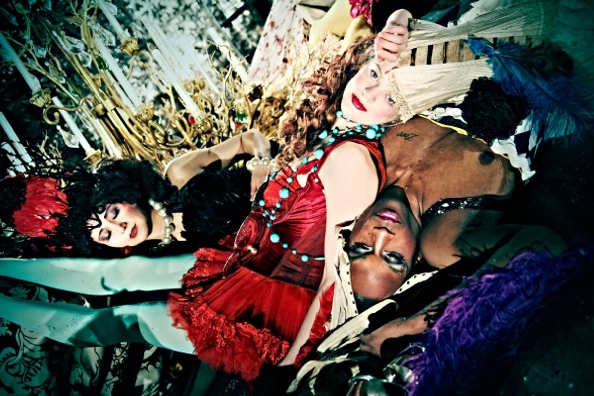 Marisol Cabrera, Laura Careless and Davon Rainey at 