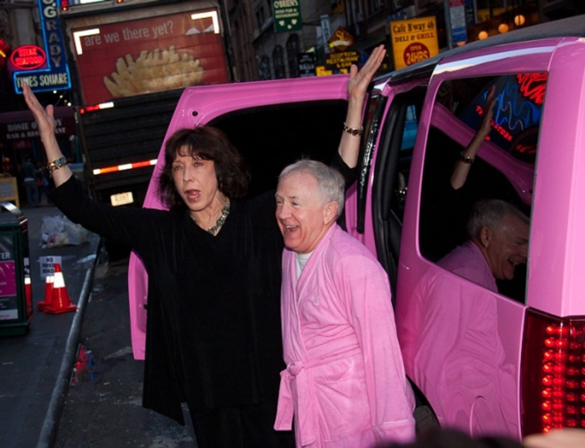 Lily Tomlin and Leslie Jordan at 