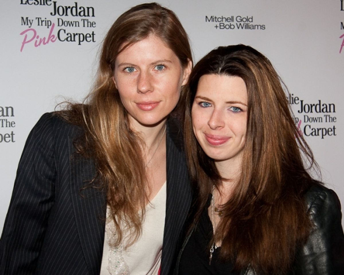 Caroline Murphy and Heather Matazarro at 