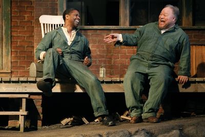 Denzel Washington and Stephen McKinley Henderson Photo