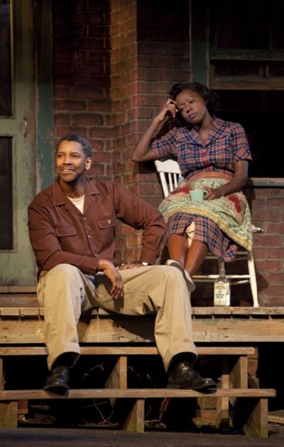 Denzel Washington and Viola Davis Photo