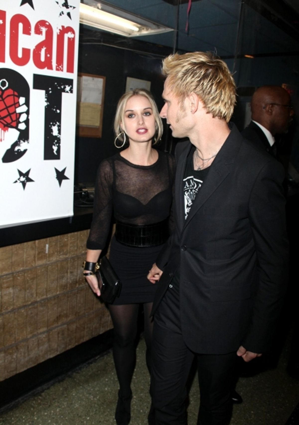 Mike Dirnt and Brittney Cade at 