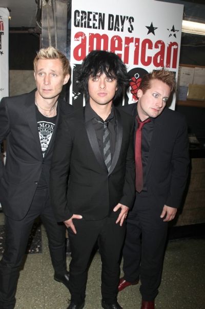 Mike Dirnt, Billie Joe Armstrong and Tre Cool Photo