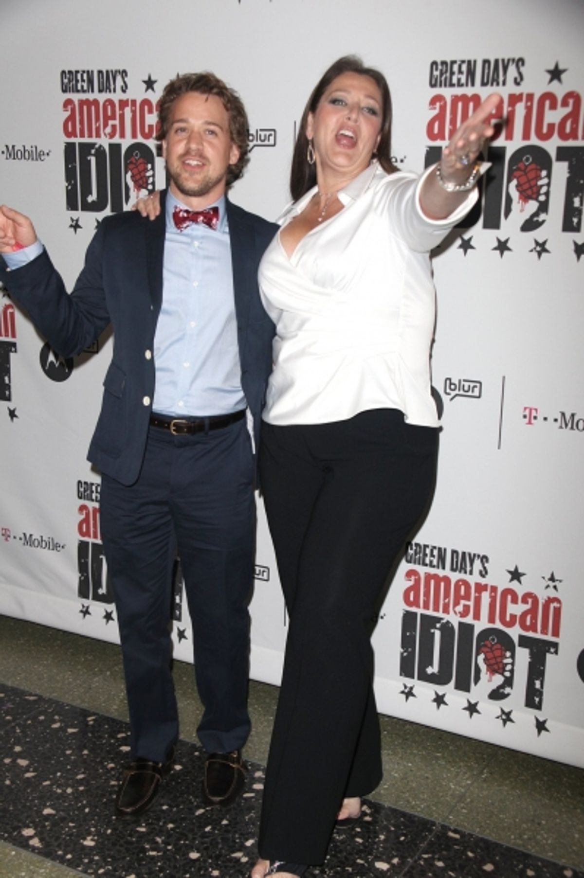 TR Knight and Camryn Manheim at 