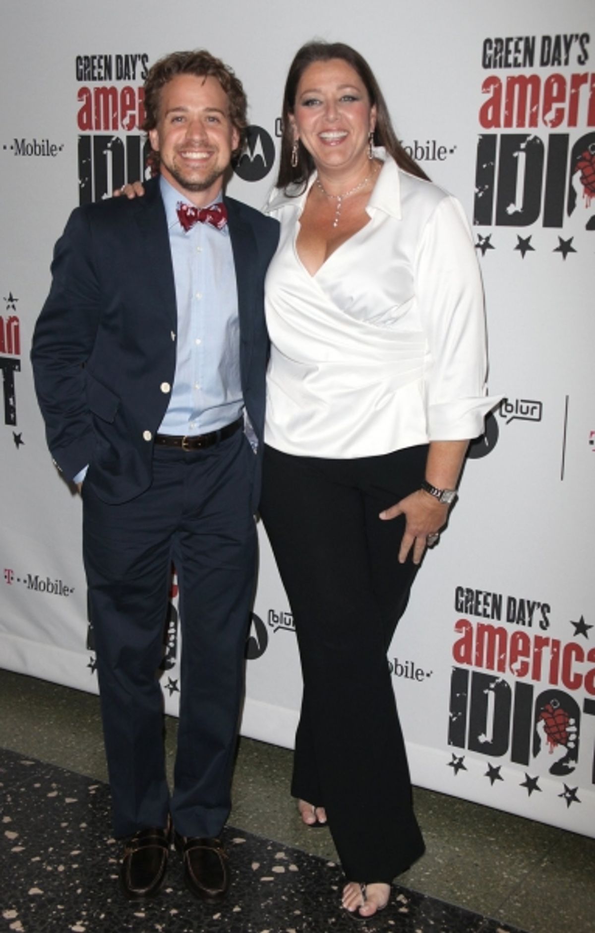 TR Knight and Camryn Manheim at 