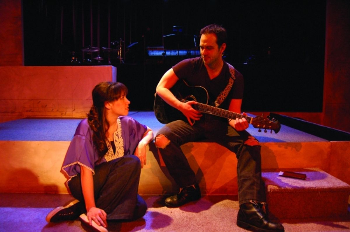 Michael Philip O'Brien as Ian and Alex Keiper as Monica at 