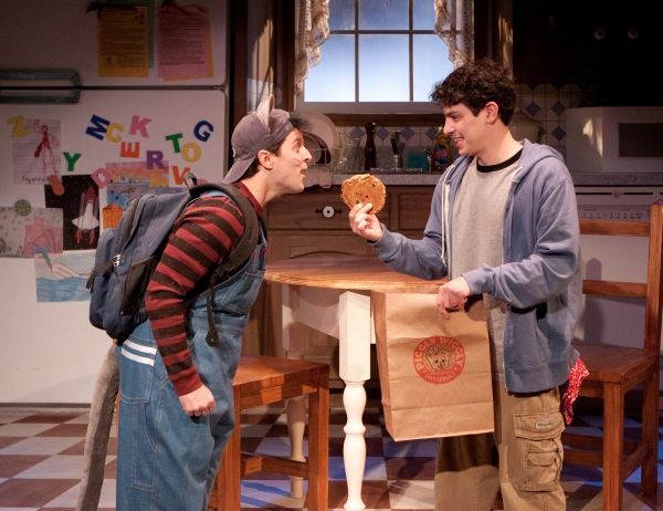 Steve Pacek as Mouse and David Raphaely as Boy  Photo