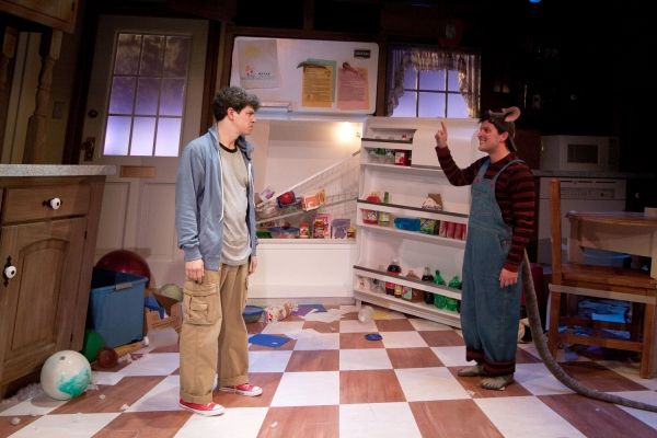 Ã¢â‚¬â€œ David Raphaely as Boy and Steve Pacek as Mouse  Photo