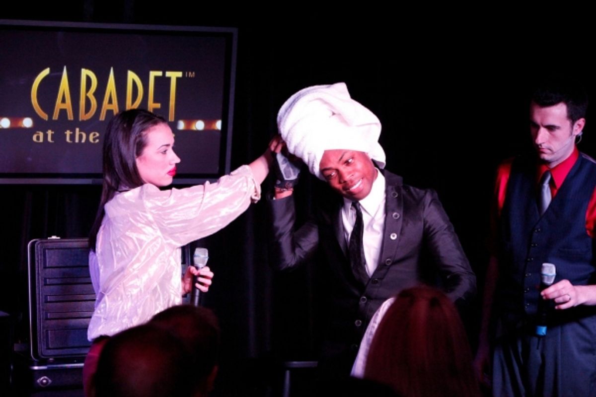 Todrick Hall, Miranda (Colleen Ballinger) and Chris Ballinger at 