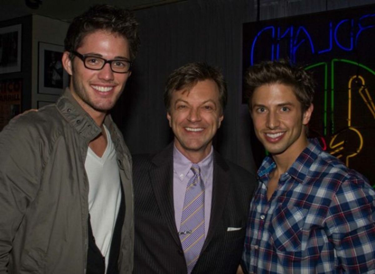 Matt Pierson, Jim Caruso & Nick Adams at 