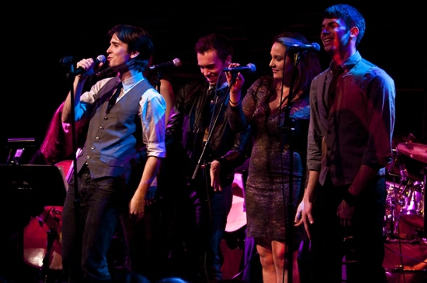Photo Coverage: Matt Doyle Plays Joes Pub Feat. Damiano, Taylor & Hunton  Image