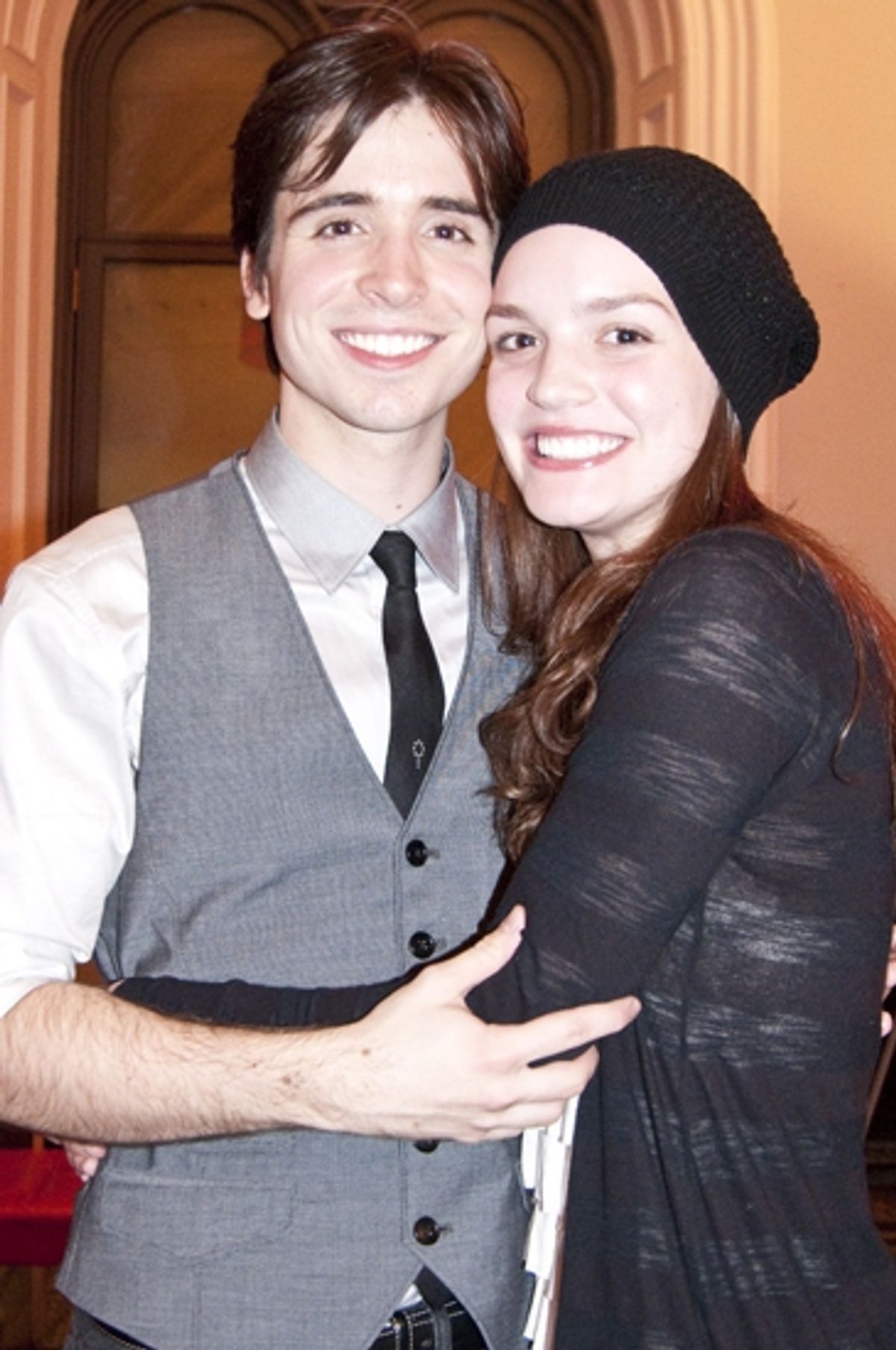 Matt Doyle & Jennifer Damiano  at 