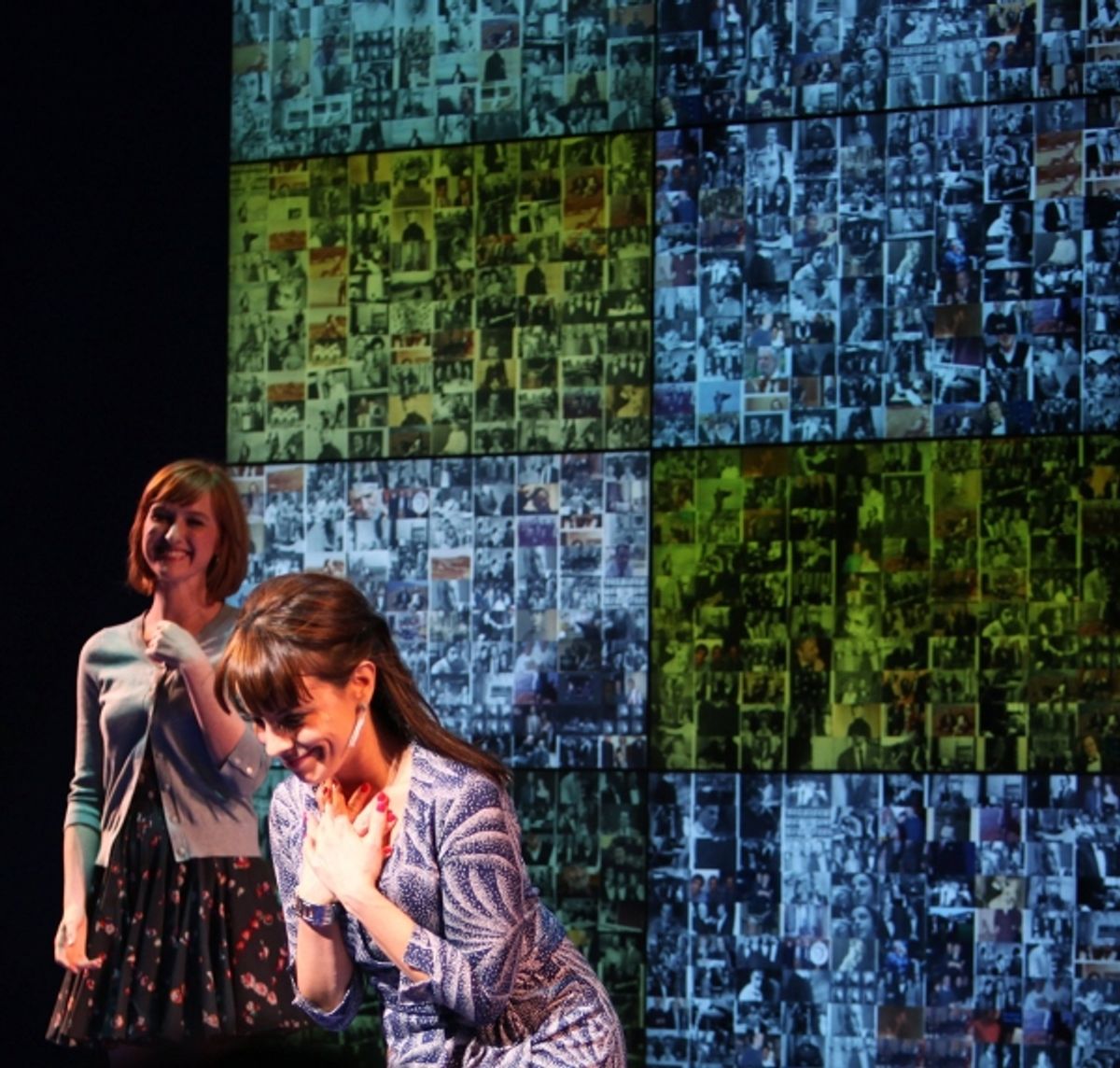 Erin Mackey and Leslie Kritzer at 