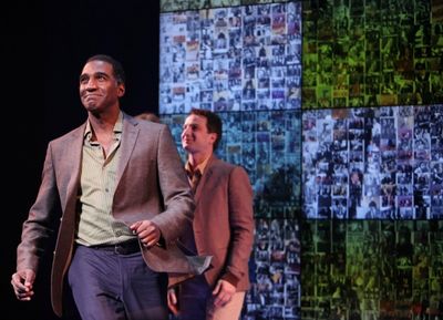 Norm Lewis and Euan Morton Photo