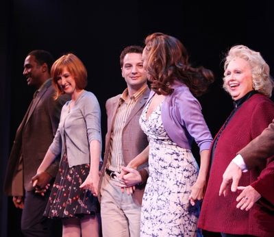 Norm Lewis, Erin Mackey, Euan Morton, Vanessa Williams and Barbara Cook Photo
