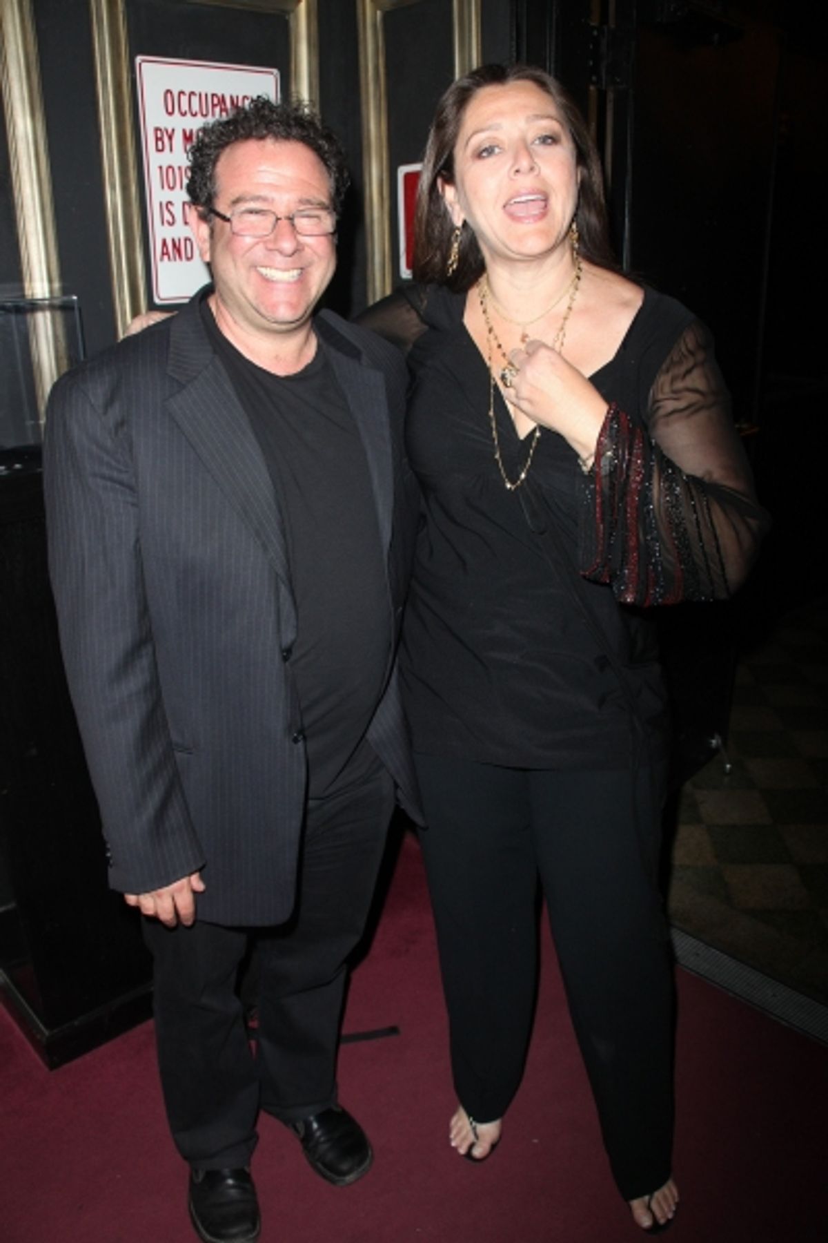 Michael Greif & Camryn Manheim at 