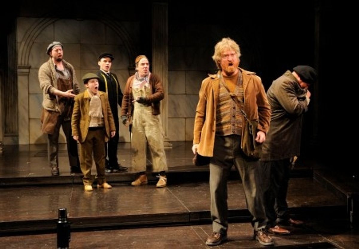 Lynn Robert Berg, actor Erin Childs, Mitch McCarrell, M.A. Taylor, David Anthony Smith and Dudley Swetland at 