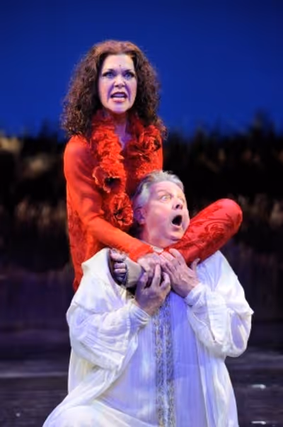 Lynn Allison and Aled Davies Photo
