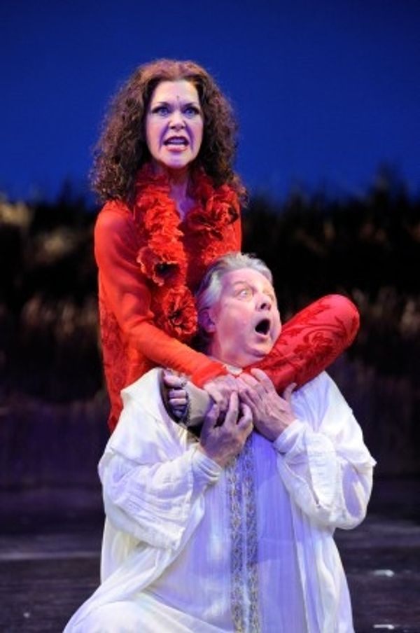 Lynn Allison and Aled Davies Photo